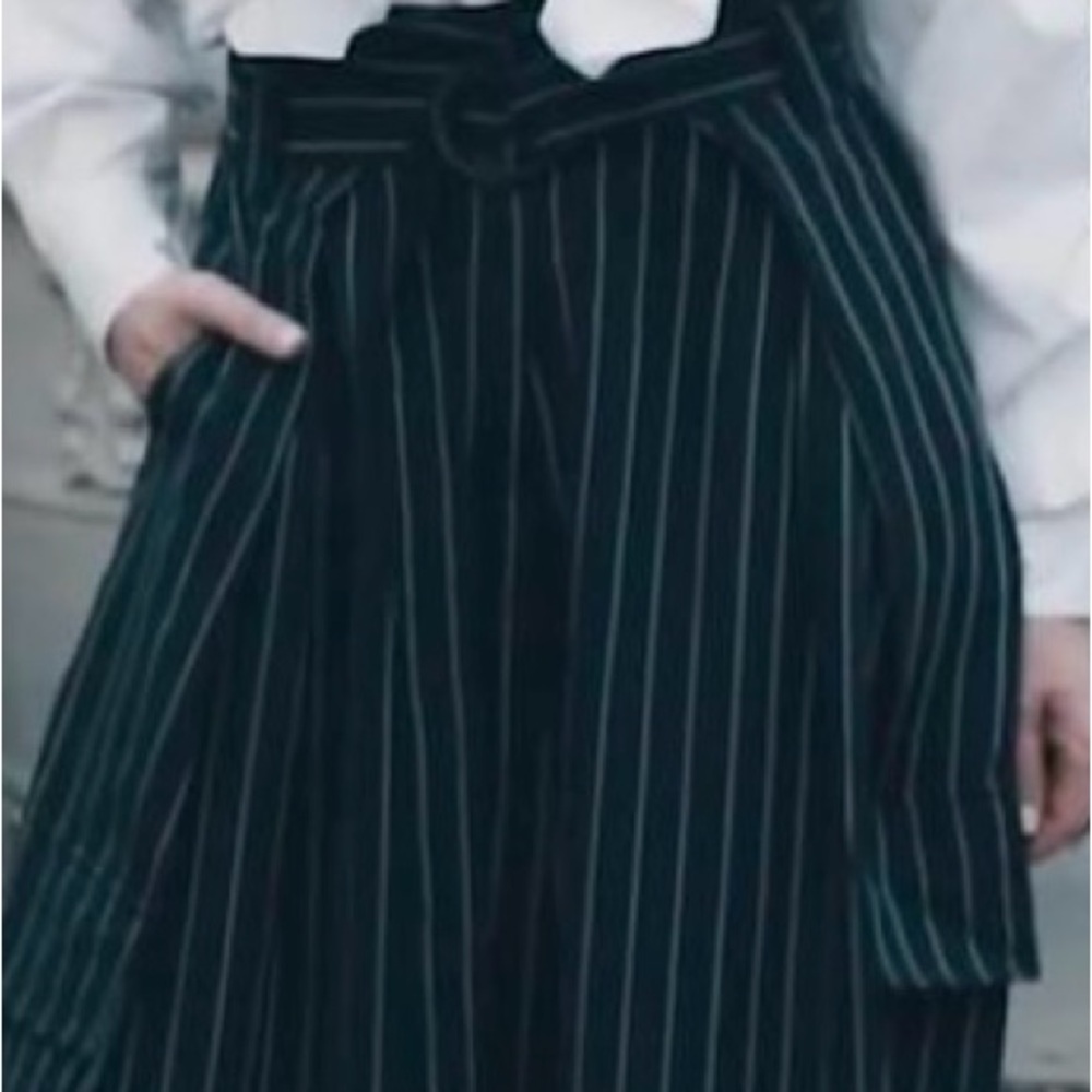 Schai- Navy Striped Women's trousers